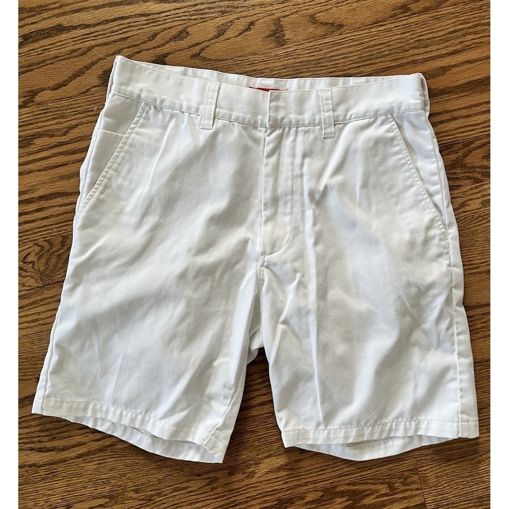 Supreme Work Short Designer White Size 30 Chino Flat‎ Front